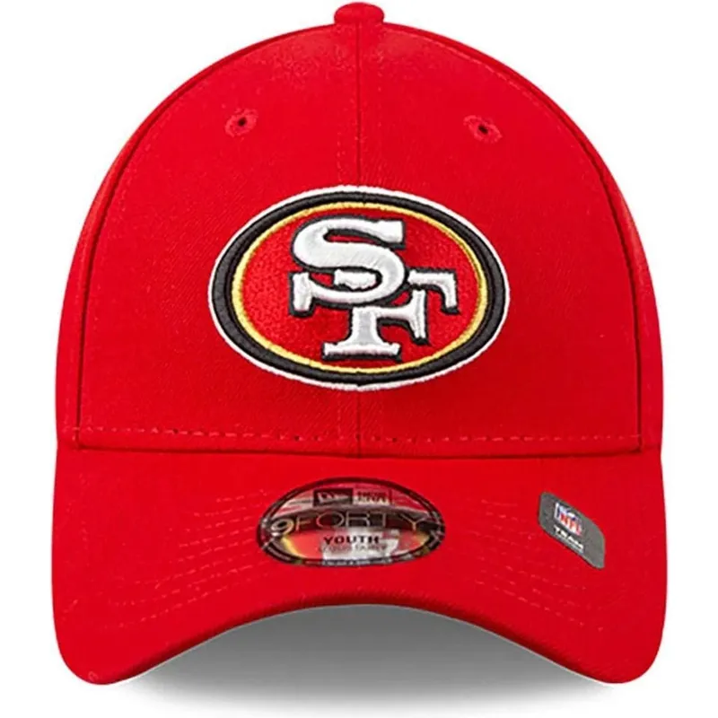 cepur-izliekta-sarkans-regulejama-lente-berniem-9forty-the-league-no-san-francisco-49ers-nfl-no-new-era