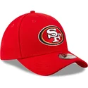 cepur-izliekta-sarkans-regulejama-lente-berniem-9forty-the-league-no-san-francisco-49ers-nfl-no-new-era