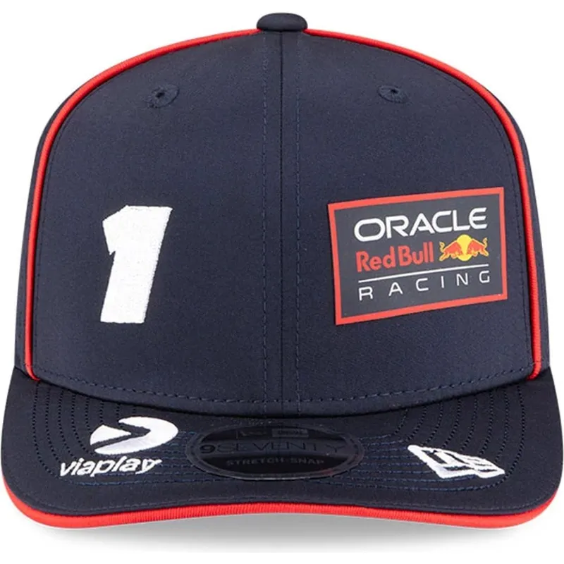 cepur-izliekta-tumsi-zils-snapback-9seventy-stretch-snap-no-red-bull-racing-formula-1-no-new-era