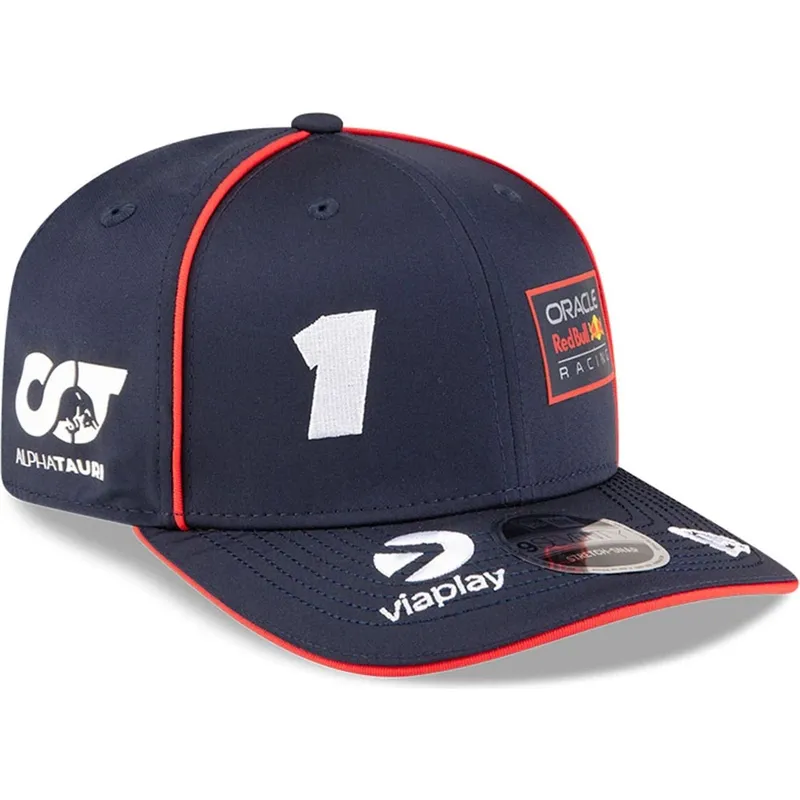 cepur-izliekta-tumsi-zils-snapback-9seventy-stretch-snap-no-red-bull-racing-formula-1-no-new-era