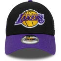 cepur-izliekta-melns-regulejams-9forty-side-patch-no-los-angeles-lakers-nba-no-new-era