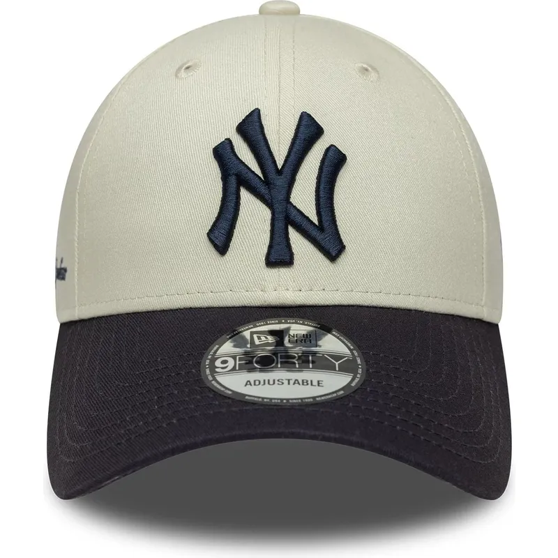 cepur-izliekta-bess-regulejams-9forty-side-script-no-new-york-yankees-mlb-no-new-era