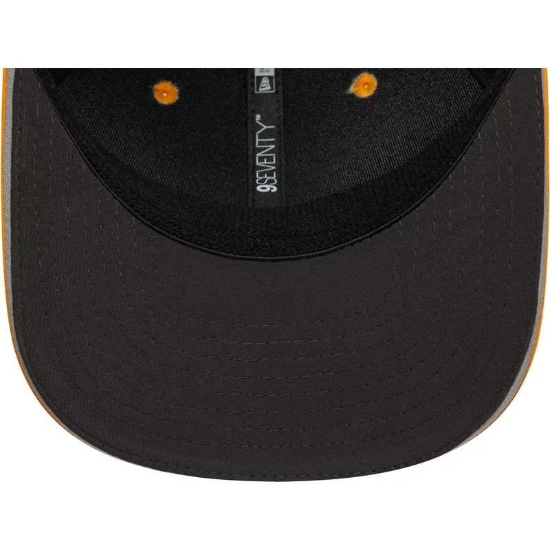 cepur-izliekta-truckeris-oranzs-snapback-9seventy-stretch-snap-no-mclaren-racing-formula-1-no-new-era