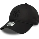 cepur-izliekta-melns-regulejams-9twenty-bow-back-no-new-york-yankees-mlb-no-new-era