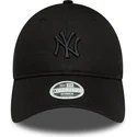 cepur-izliekta-melns-regulejams-9twenty-bow-back-no-new-york-yankees-mlb-no-new-era