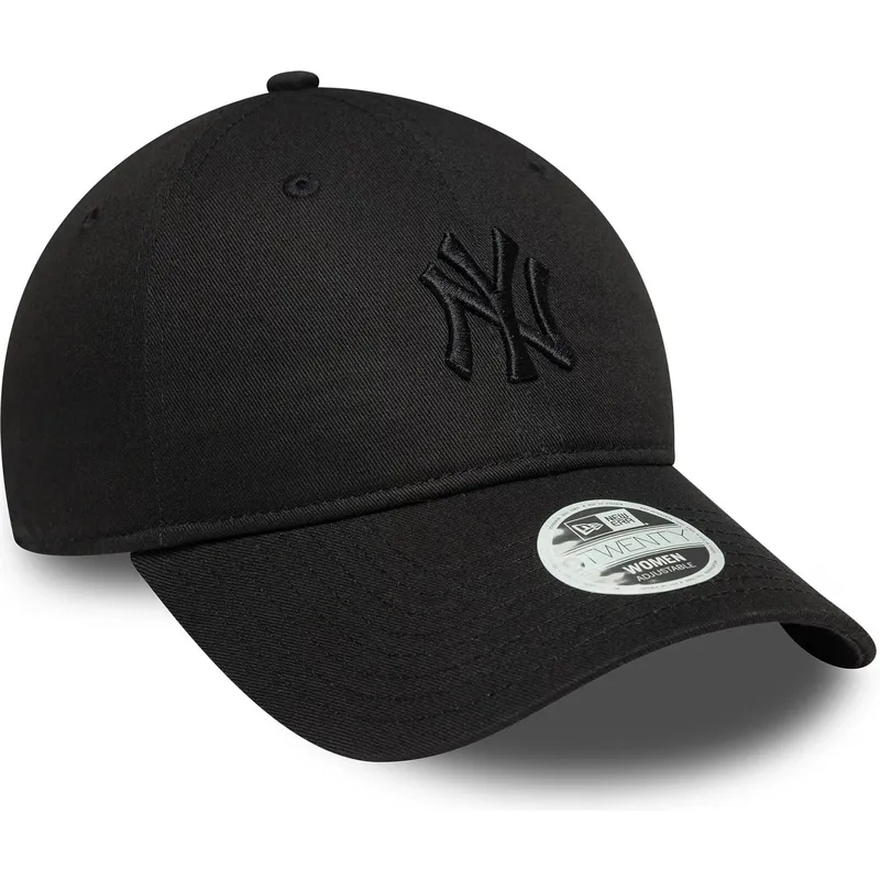 cepur-izliekta-melns-regulejams-9twenty-bow-back-no-new-york-yankees-mlb-no-new-era