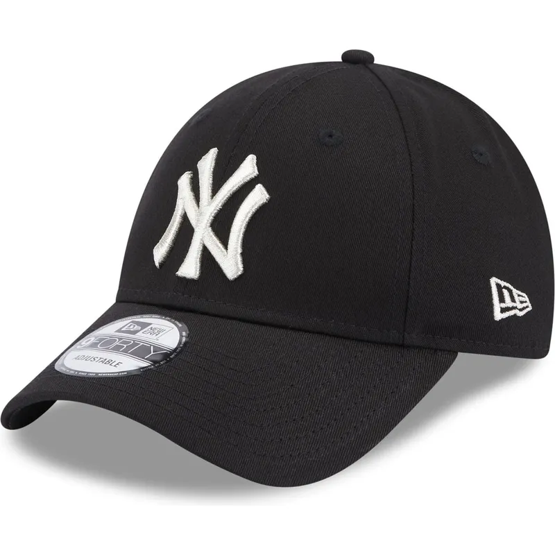 cap-izliekta-black-adjustable-strap-9forty-metallic-no-new-york-yankees-mlb-no-new-era cap-izliekta-black-adjustable-strap-9forty-metallic-no-new-york-yankees-mlb-no-new-era