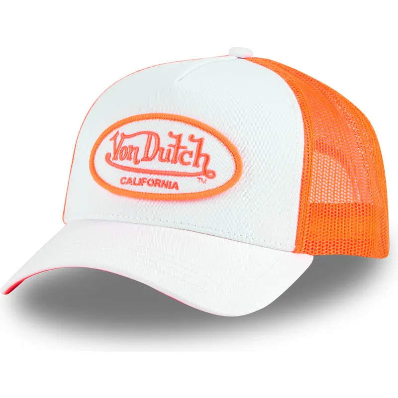 czapka-trucker-biala-i-pomaranczowa-fluo04-ct-von-dutch