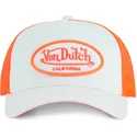 cap-izliekta-orange-snapback-no-von-dutch