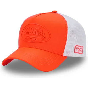 Cepur izliekta truckeris oranžs snapback FLUO04 no Von Dutch