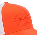 cepur-izliekta-truckeris-oranzs-snapback-fluo04-no-von-dutch