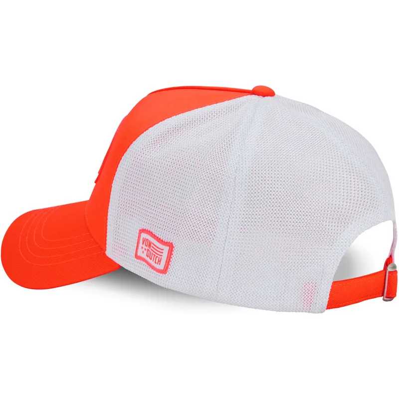 cepur-izliekta-truckeris-oranzs-snapback-fluo04-no-von-dutch