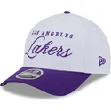 cepur-izliekta-violets-snapback-9forty-m-crown-draft-2025-no-los-angeles-lakers-nba-no-new-era