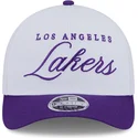 cepur-izliekta-violets-snapback-9forty-m-crown-draft-2025-no-los-angeles-lakers-nba-no-new-era