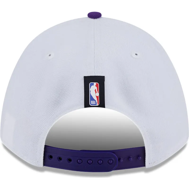 cepur-izliekta-violets-snapback-9forty-m-crown-draft-2025-no-los-angeles-lakers-nba-no-new-era