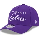 cap-izliekta-violet-snapback-9forty-m-crown-draft-2025-no-los-angeles-lakers-nba-no-new-era