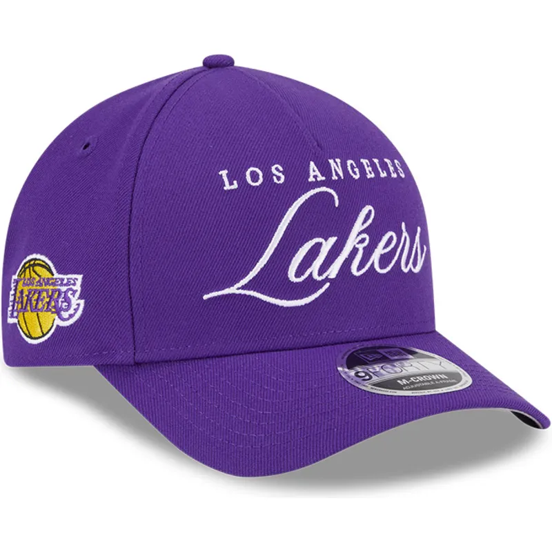 cap-izliekta-violet-snapback-9forty-m-crown-draft-2025-no-los-angeles-lakers-nba-no-new-era