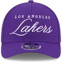 cepur-izliekta-violets-snapback-9forty-m-crown-draft-2025-no-los-angeles-lakers-nba-no-new-era
