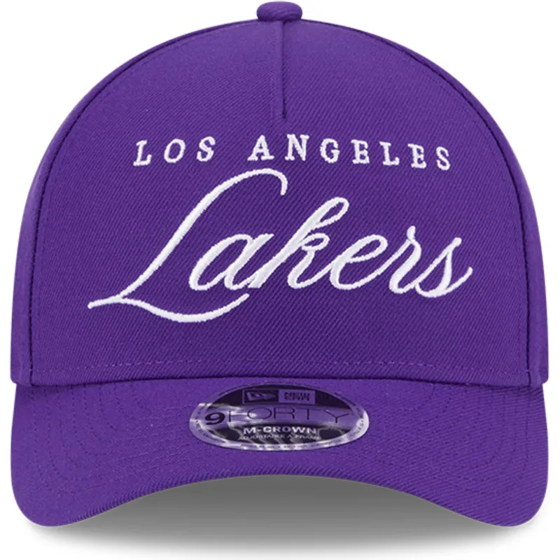 cap-izliekta-violet-snapback-9forty-m-crown-draft-2025-no-los-angeles-lakers-nba-no-new-era