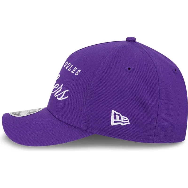 cepur-izliekta-violets-snapback-9forty-m-crown-draft-2025-no-los-angeles-lakers-nba-no-new-era