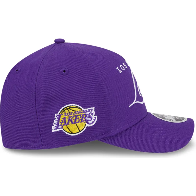 cap-izliekta-violet-snapback-9forty-m-crown-draft-2025-no-los-angeles-lakers-nba-no-new-era