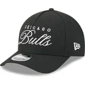 new-era-curved-brim-9forty-m-crown-draft-2025-chicago-bulls-nba-black-snapback-cap