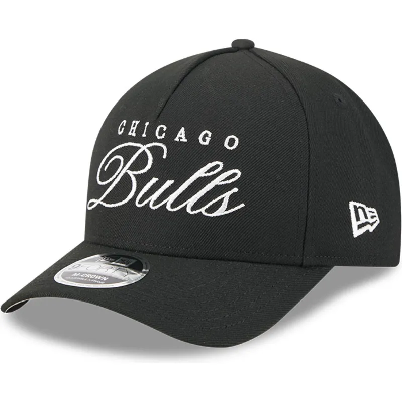 cepur-izliekta-melns-snapback-9forty-m-crown-draft-2025-no-chicago-bulls-nba-no-new-era