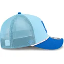 cepur-izliekta-truckeris-zils-snapback-9forty-m-crown-a-frame-4th-july-no-los-angeles-dodgers-mlb-no-new-era