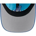 blaue-verstellbare-curved-cap-9twenty-4th-july-der-los-angeles-dodgers-mlb-von-new-era