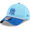 new-era-curved-brim-9twenty-4th-july-new-york-yankees-mlb-blue-adjustable-cap