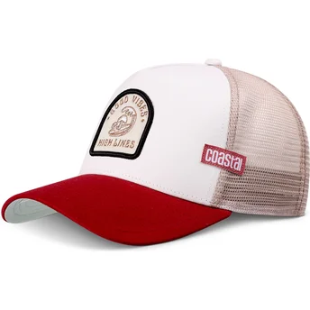 Cap izliekta beige snapback no Coastal