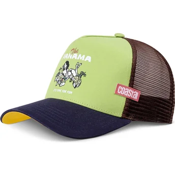 Cepur izliekta šoferis daudzkrāsains snapback The Panama HFT no Coastal