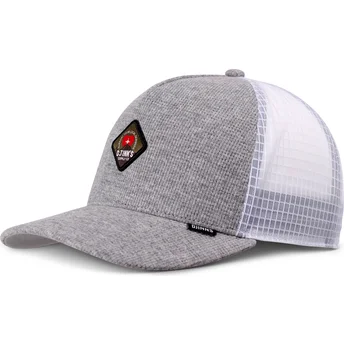 Cepur izliekta šoferis pelēks snapback Mountain HFT Waffle no Djinns