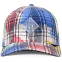 cepur-izliekta-daudzkrasains-snapback-6p-truefit-dirty-check-no-djinns