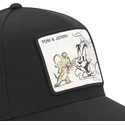 cap-izliekta-black-snapback-tom-and-jerry-looney-tunes-no-capslab