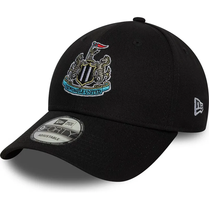 cepur-izliekta-melns-regulejama-lente-9forty-core-no-newcastle-united-football-club-premier-league-no-new-era
