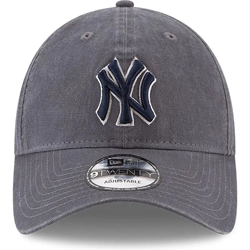 cap-izliekta-gray-adjustable-strap-9twenty-core-classics-no-new-york-yankees-mlb-no-new-era