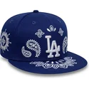 cepur-plakana-zils-pieguloss-59fifty-paisley-no-los-angeles-dodgers-mlb-no-new-era