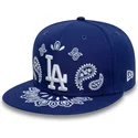 cepur-plakana-zils-pieguloss-59fifty-paisley-no-los-angeles-dodgers-mlb-no-new-era