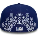cepur-plakana-zils-pieguloss-59fifty-paisley-no-los-angeles-dodgers-mlb-no-new-era