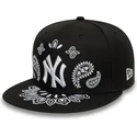schwarze-enganliegende-59fifty-flatcap-paisley-der-new-york-yankees-mlb-von-new-era