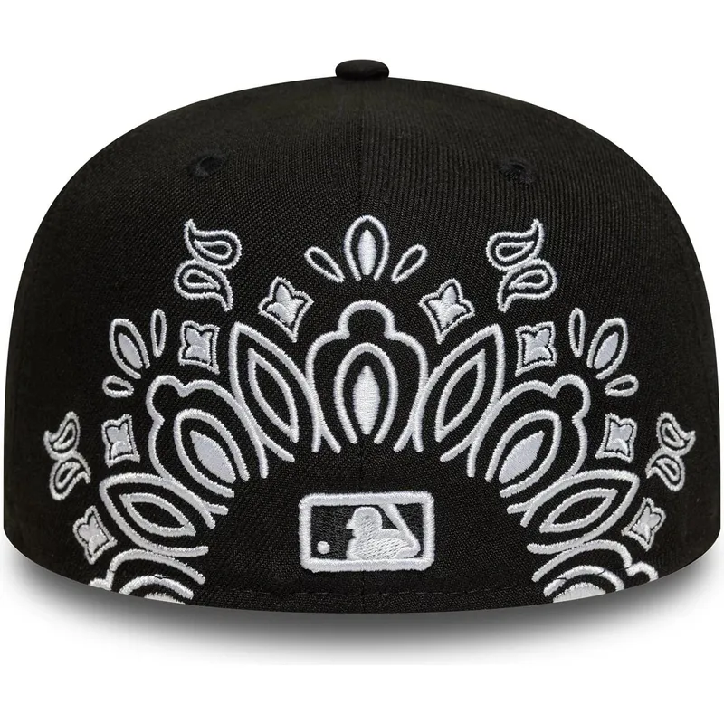 cepur-plakana-melns-pieguloss-59fifty-paisley-no-new-york-yankees-mlb-no-new-era