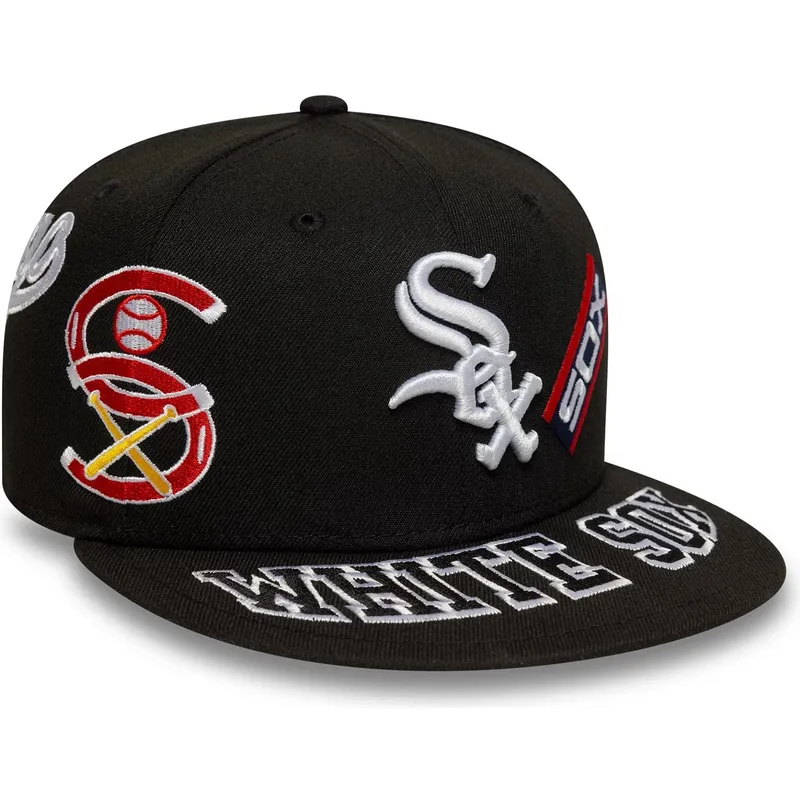 cepur-plakana-melns-pieguloss-59fifty-all-over-no-chicago-white-sox-mlb-no-new-era cepur-plakana-melns-pieguloss-59fifty-all-over-no-chicago-white-sox-mlb-no-new-era