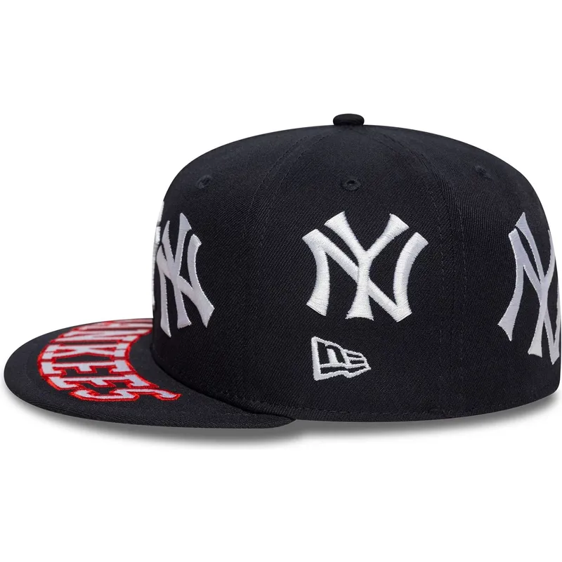 cepur-plakana-tumsi-zils-pieguloss-59fifty-all-over-no-new-york-yankees-mlb-no-new-era