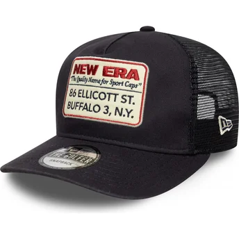Granatowa czapka trucker 19TWENTY z naszywką New Era