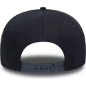 dunkelblaue-gebogene-snapback-kappe-9seventy-stretch-snap-patch-der-new-york-yankees-mlb-von-new-era