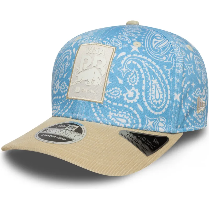 cepur-izliekta-zils-snapback-9seventy-stretch-snap-lifestyle-no-racing-bulls-f1-team-formula-1-no-new-era