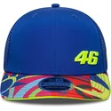 blaue-gebogene-snapback-kappe-9seventy-stretch-snap-lifestyle-von-valentino-rossi-vr46-motogp-von-new-era