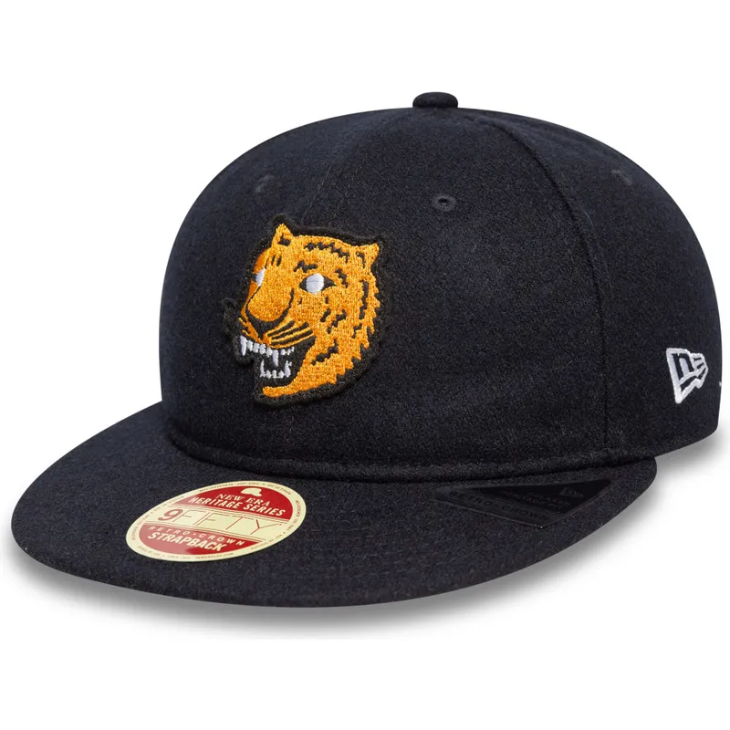 cepur-plakana-tumsi-zils-regulejams-9fifty-retro-crown-heritage-no-detroit-tigers-mlb-no-new-era