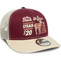 new-era-curved-brim-9fifty-cord-red-and-beige-snapback-cap